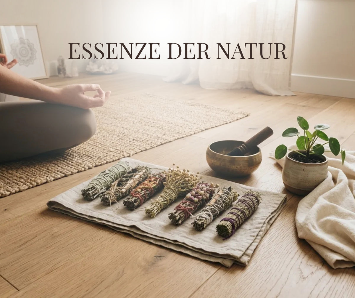 Essenz der Natur - 7 Räucherbündel für Balance, Erneuerung, Schutz & Klarheit