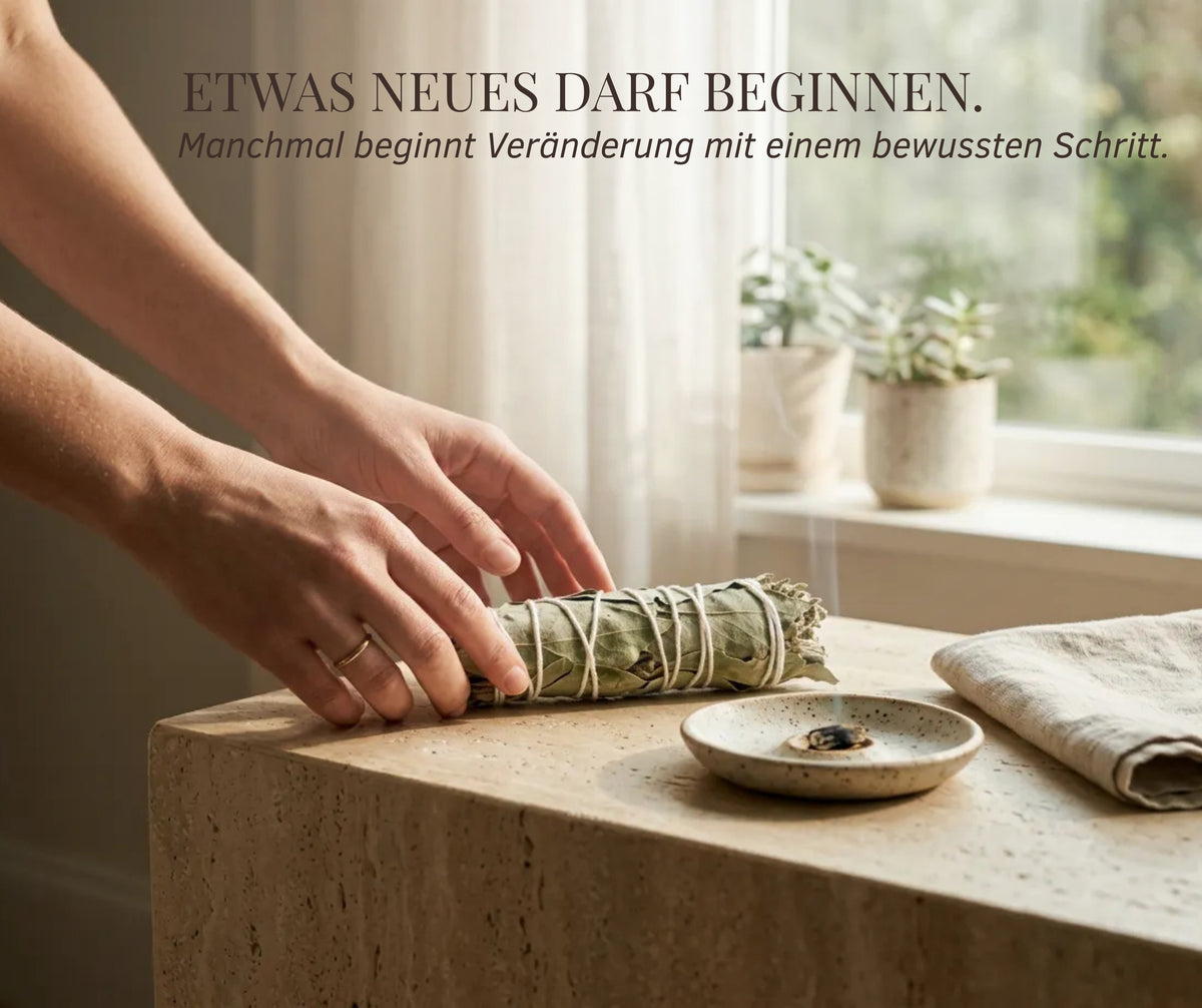 Neubeginn Räucherbündel - Salbei & Lorbeer