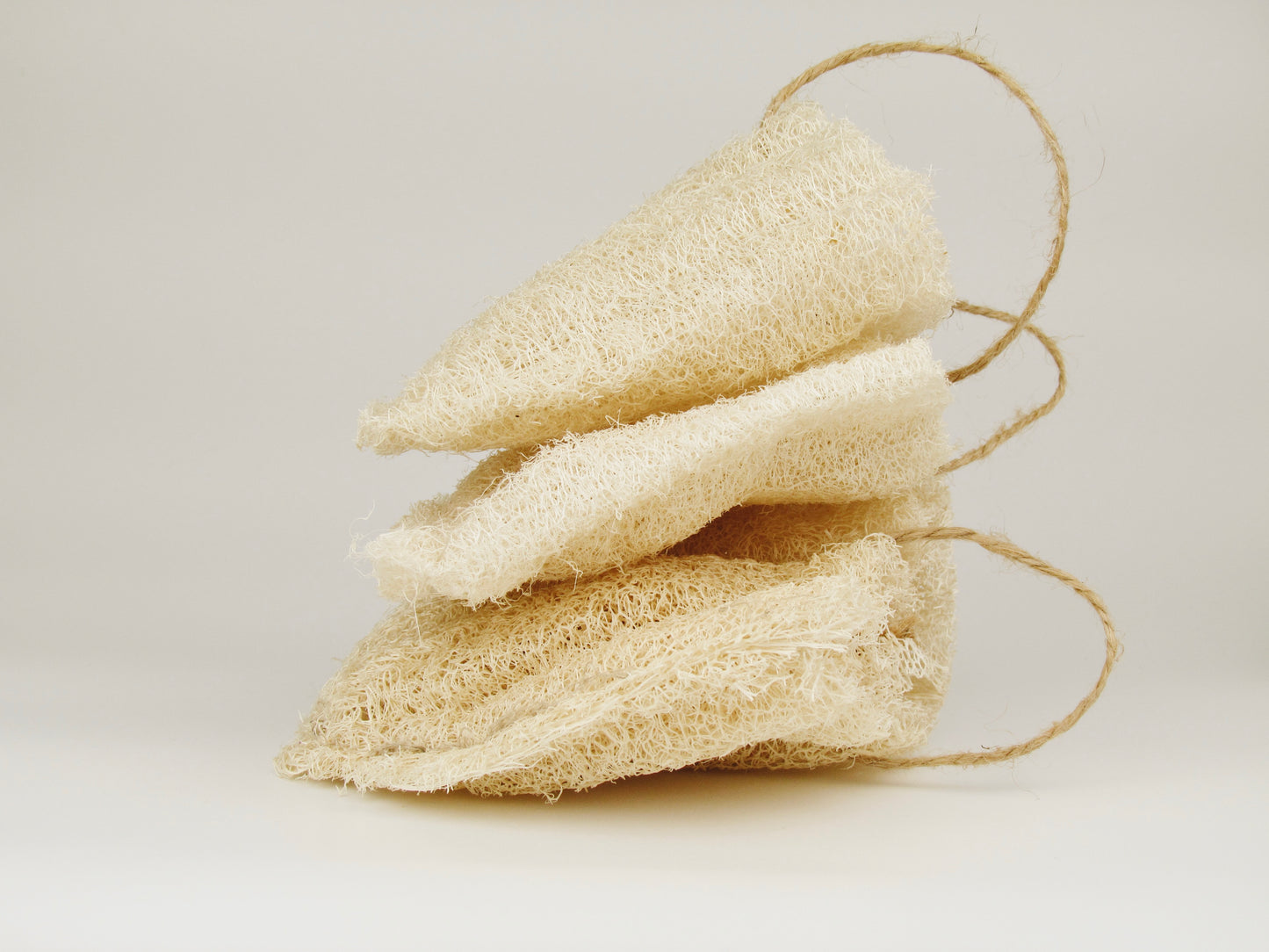Luffa Seifensäckchen - Natur Seifenbeutel für feste Seife und sanftes Peeling