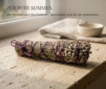 Lavendel Räucherbündel - Reines Lavendel Räucherwerk