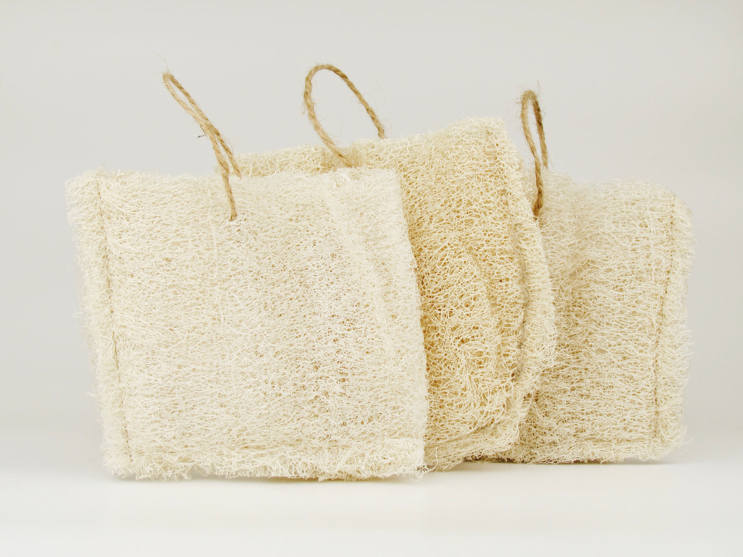 Luffa Seifensäckchen - Natur Seifenbeutel für feste Seife und sanftes Peeling