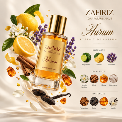 ZAFIRIZ Aurum – Extrait de Parfum 50 ml