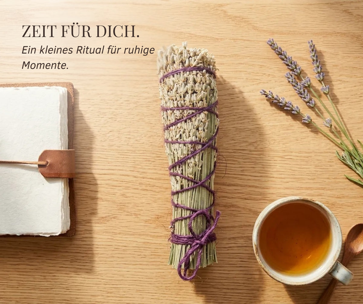 Lavendel Räucherbündel - Reines Lavendel Räucherwerk