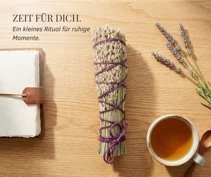 Lavendel Räucherbündel - Reines Lavendel Räucherwerk