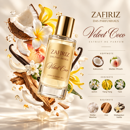 ZAFIRIZ Velvet Coco – Extrait de Parfum 50 ml