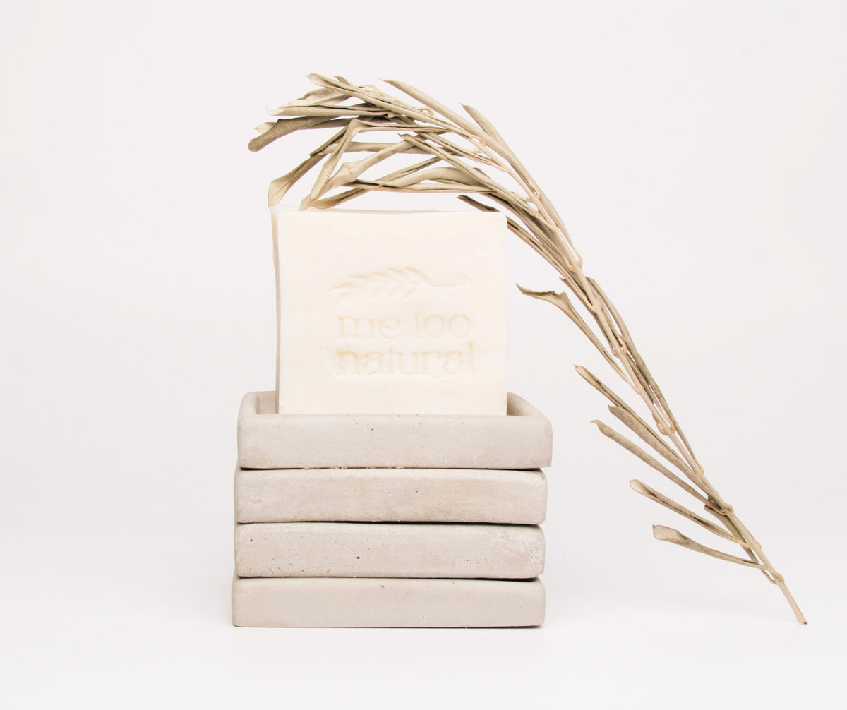 Beton Seifenablage - rechteckig