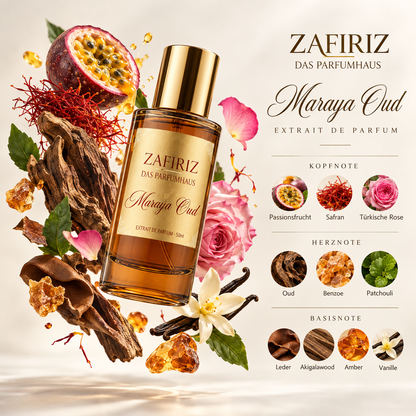 ZAFIRIZ Maraja Oud – Extrait de Parfum 50 ml